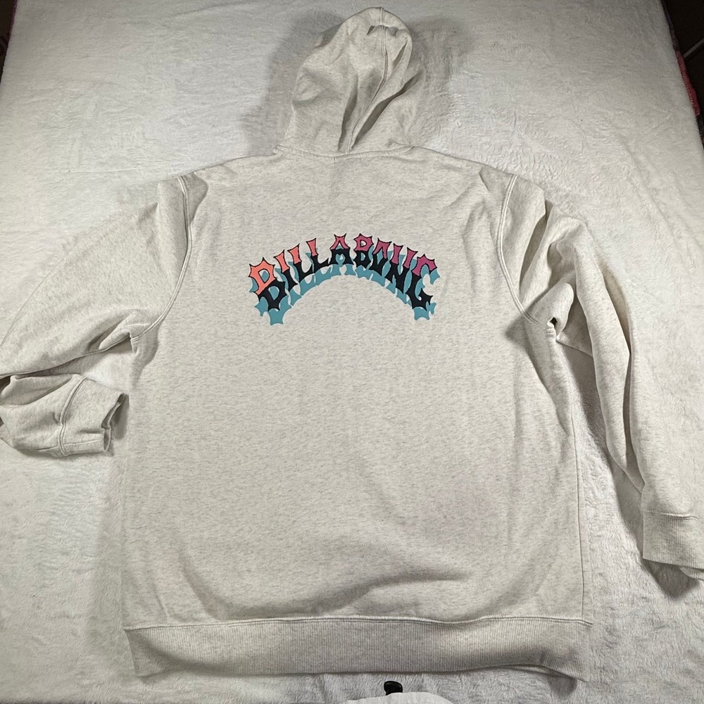 Billabong Short Sands Pullover Hoody - Light Grey Heather
